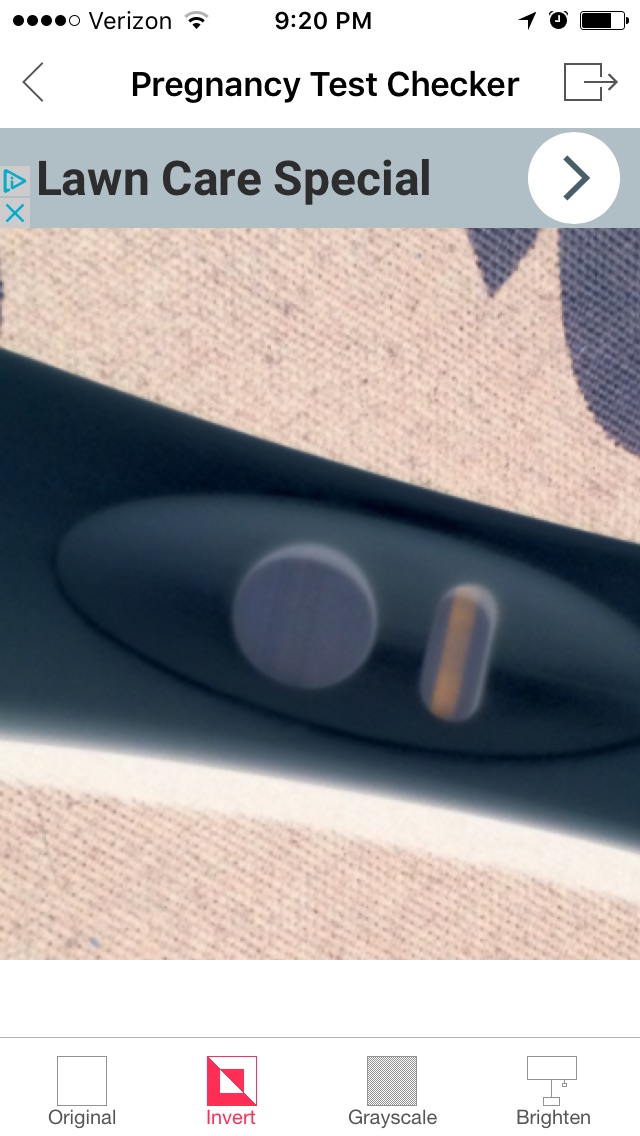Pencil pregnancy test