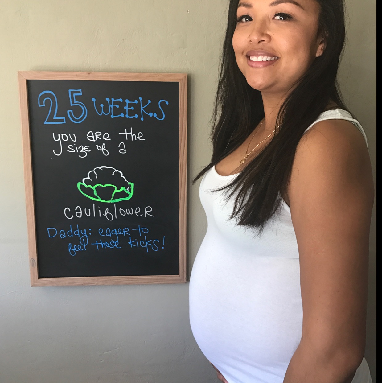 I blew up! Technically 26 weeks but dang I'm officially pregnant ...