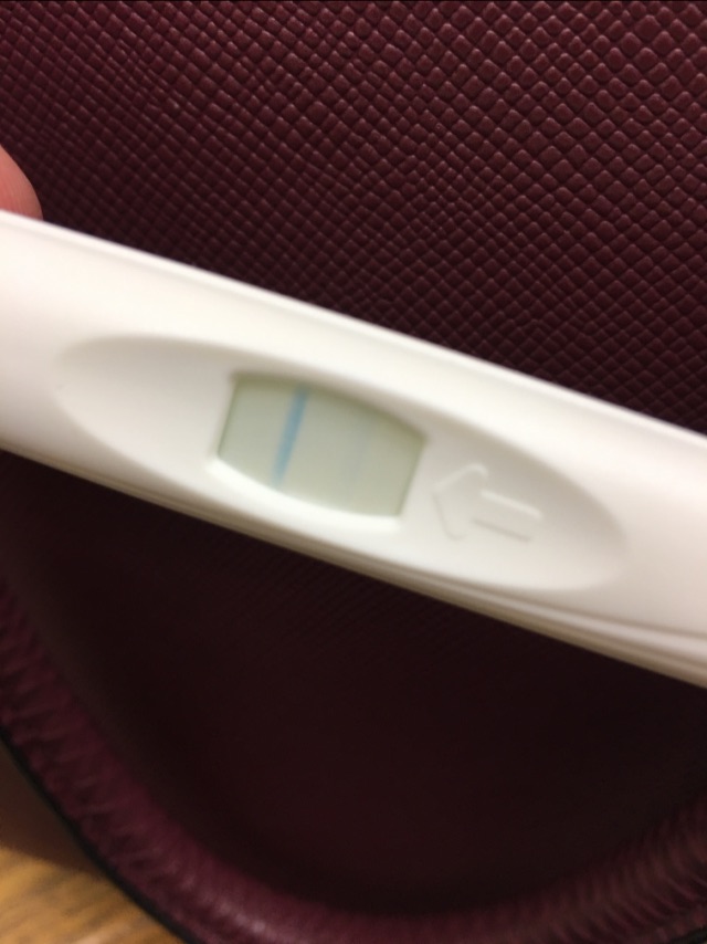 ovulation test is 1 dark line & another faint line? Glow Community