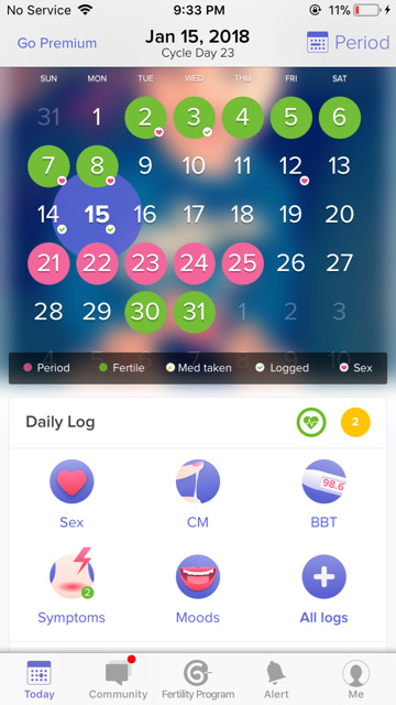 TMI IMPLANTATION BLEEDING Glow Community