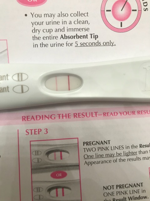 So I Have Been Spotting For About A Week Now A First Pink And Now Dark Red Spotting After I Was 3 4 Days Late I Took A Pregnancy Test Yesterday Got A So I Have Been Spotting For About A Week Now A First Pink And Now Dark Red Spotting After I Was 3 4 Days Late I Took A Pregnancy Test Yesterday Got A
