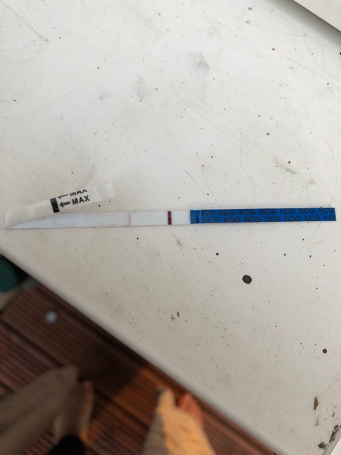 11dpo Morning Urine Can Anyone See The Faint Line Only Can See It In 