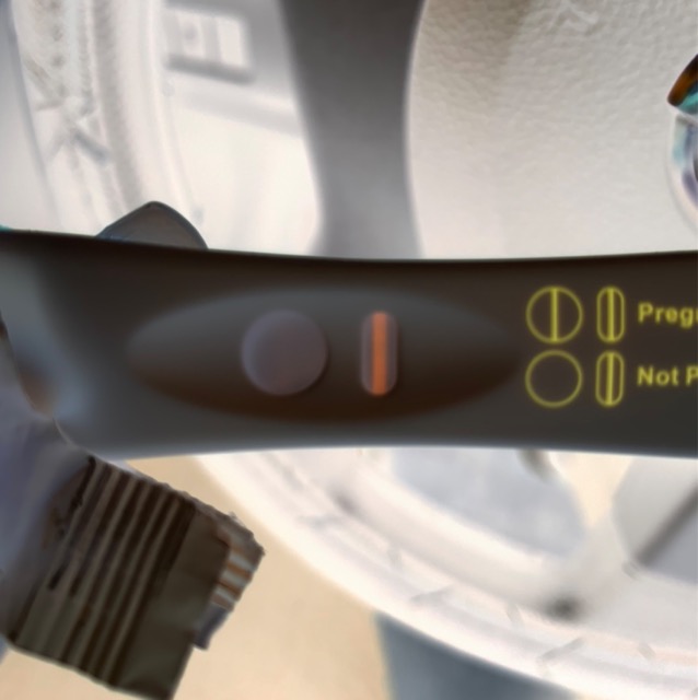 Evap line or true positive?? 10DPO equate early pregnancy test Glow