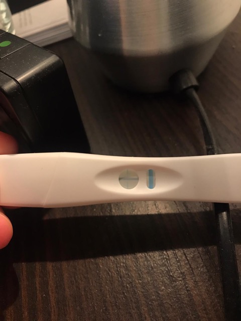 light bleeding after testing positive