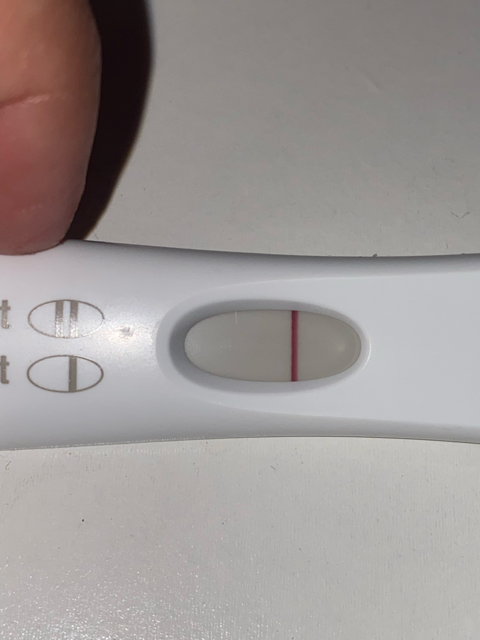 Pregnancy test at 10 dpo indent line or faint positive? - Glow Community