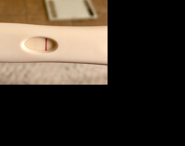 Is this positive or just an indent? Should I try a digital test? Glow