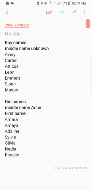 baby names glow community