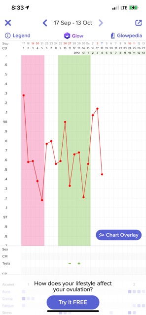 BBT implantation dip? - Glow Community