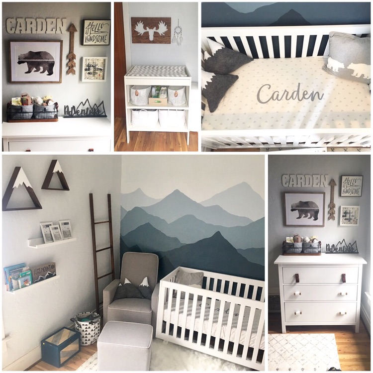 my sons mountain themed