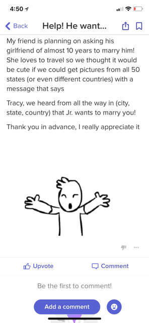 please help make this proposal special you can email them to how to make a proposal special