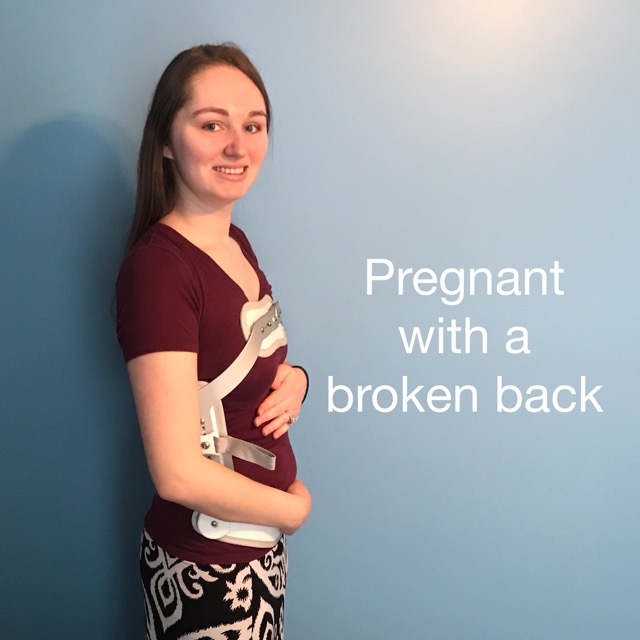 broken back brace